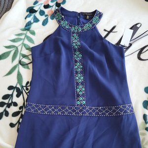 BNWT Cynthia Steffe Blue Sequined Dress